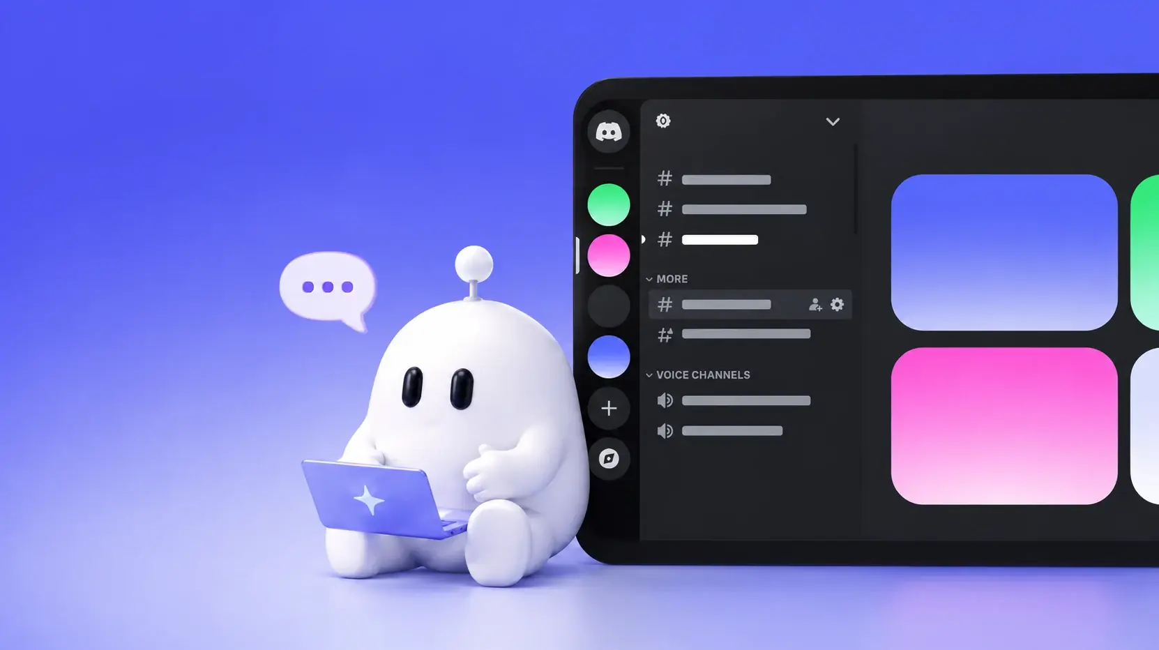 An AI Agent supporting a Discord event community