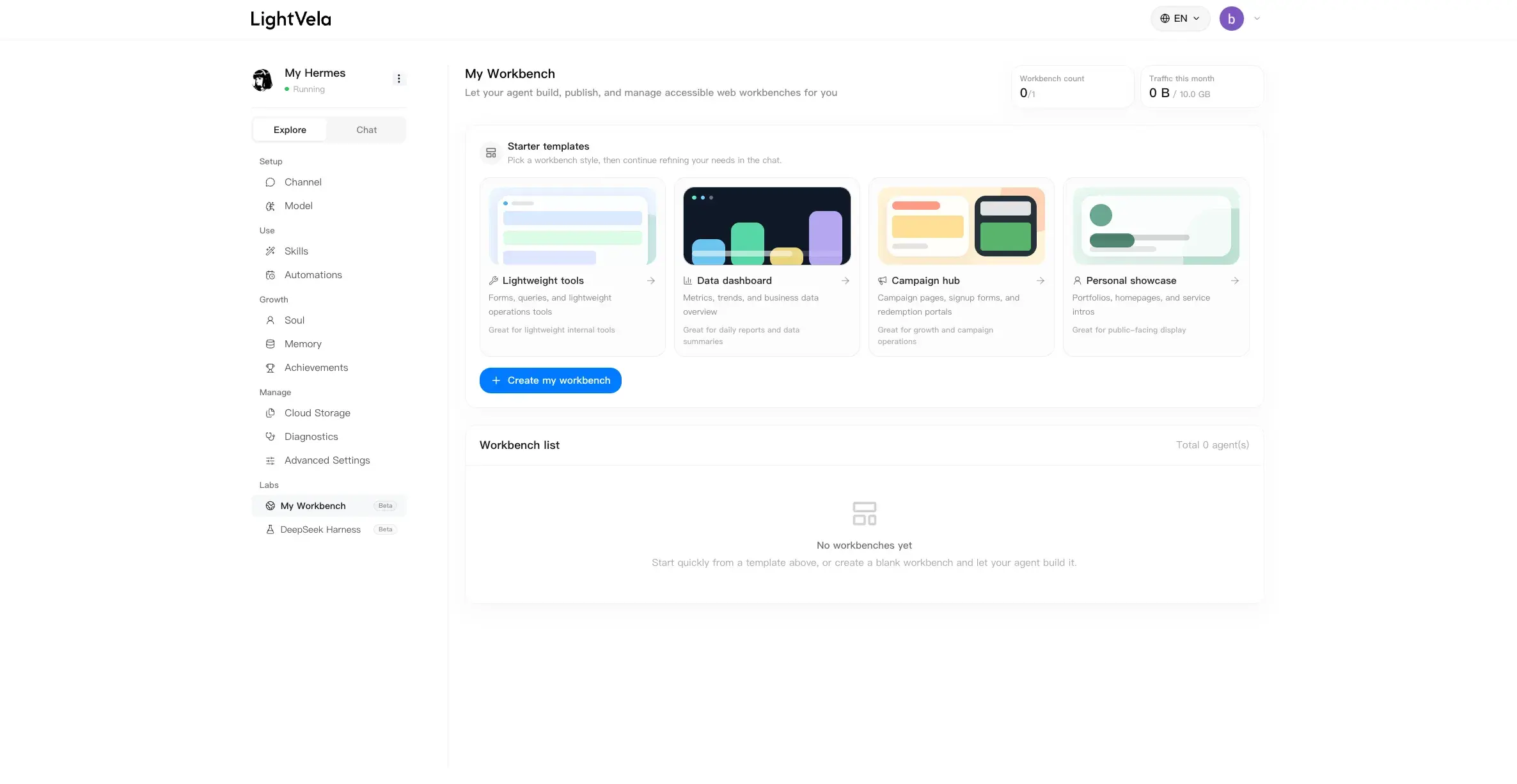 LightVela Mendukung Pembuatan dan Publikasi Workbench