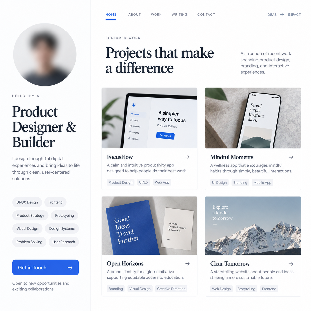 Résumé page generated in the LightVela workbench